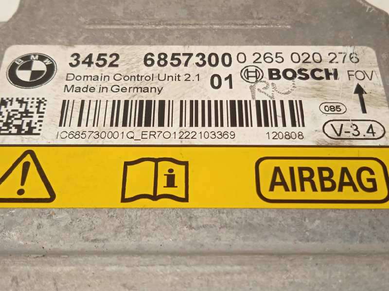 Recambio de centralita airbag para bmw serie 7 (f01/f02) 730ld referencia OEM IAM 34526857300 6857300 0265020276 - Negro 5