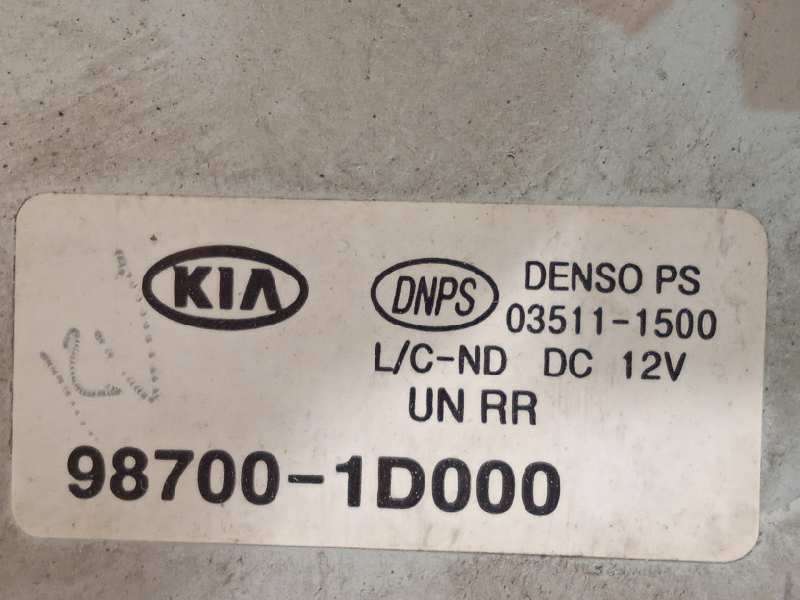 Recambio de motor limpia trasero para kia carens (un) 2.0 crdi referencia OEM IAM 987001D000 4