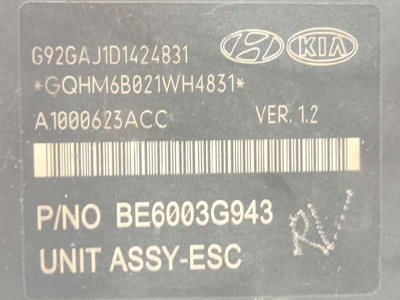 Recambio de abs para kia rio drive referencia OEM IAM 589201W570 BE6003G943 MGH60BH6013G943 - Blanco 4
