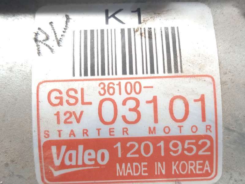 Recambio de motor arranque para kia rio drive referencia OEM IAM 3610003101  GSL3610003101 - Blanco 4