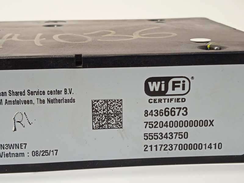 Recambio de modulo electronico para opel corsa e s-d / cadra12 / bx2e6ah7j5 referencia OEM IAM 84366673 - Blanco 5