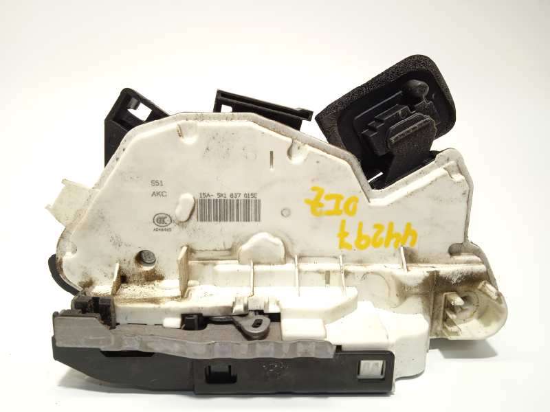 Recambio de cerradura puerta delantera izquierda para volkswagen polo (6r1) advance referencia OEM IAM 5K1837015E - Blanco 2