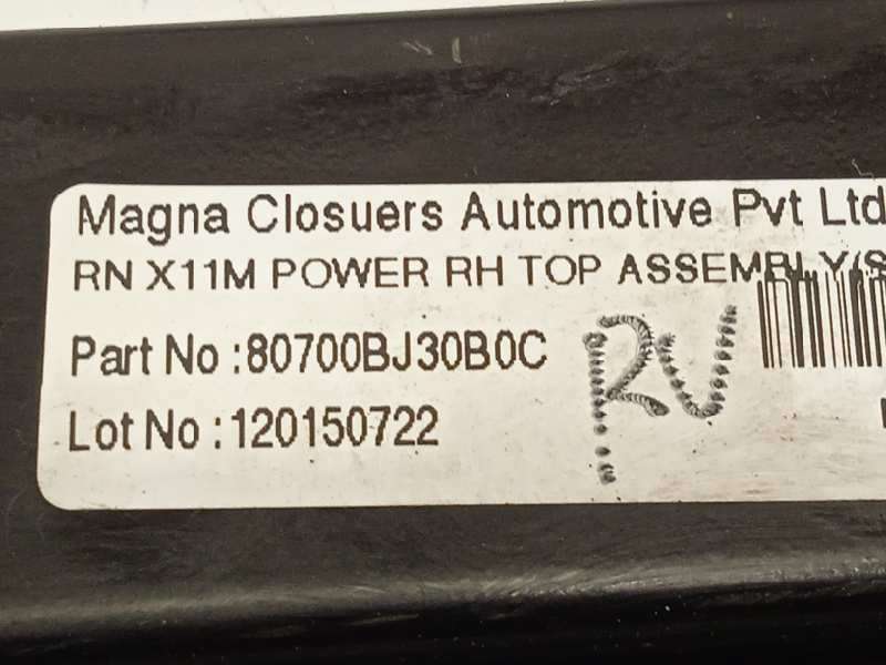 Recambio de elevalunas delantero derecho para nissan nv 200 (m20) 1.5 dci cat referencia OEM IAM 80700BJ30B0C 80720BJ00B 80730BJ - Blanco 6