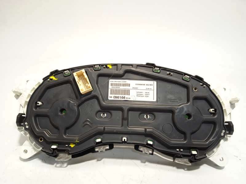 Recambio de cuadro instrumentos para citroën c-elysée exclusive referencia OEM IAM 9809616680 - Blanco 3