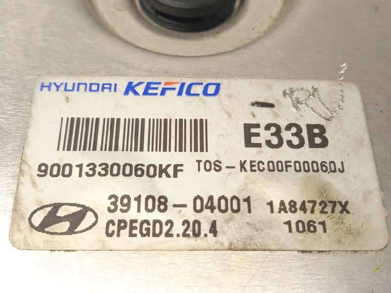Recambio de centralita motor uce para hyundai kona 1.0 tgdi cat referencia OEM IAM 3910804001  9001330060KF - Blanco 6