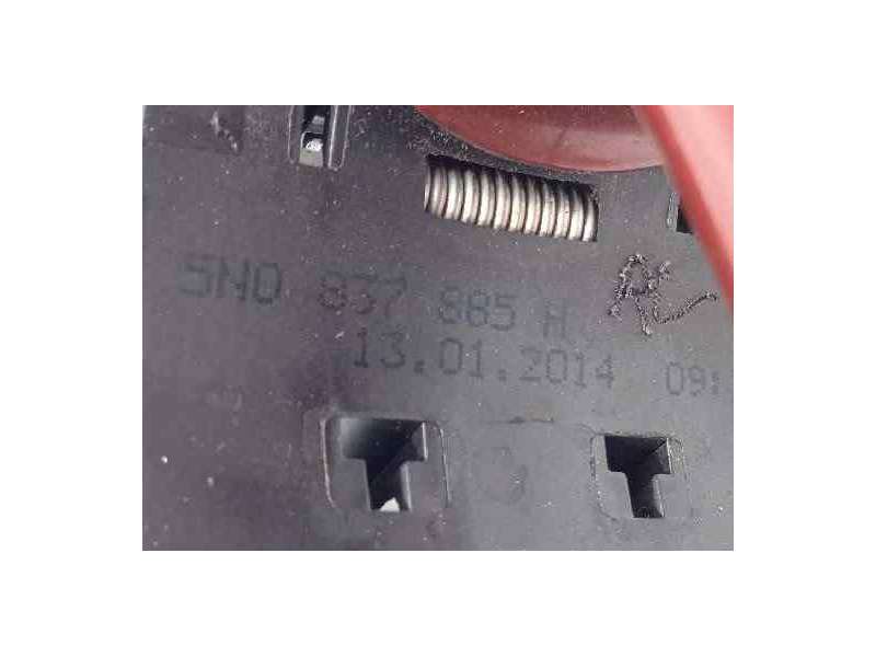 Recambio de maneta exterior delantera derecha para volkswagen tiguan (5n2) sport 4motion bluemotion referencia OEM IAM 5N0837885 4