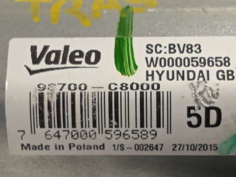 Recambio de motor limpia trasero para hyundai i20 active 1.0 tgdi cat referencia OEM IAM 98700C8000 - Naranja 4