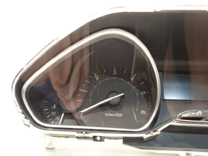 Recambio de cuadro instrumentos para peugeot 208 1.6 blue-hdi fap referencia OEM IAM 9813848980 - Blanco 2