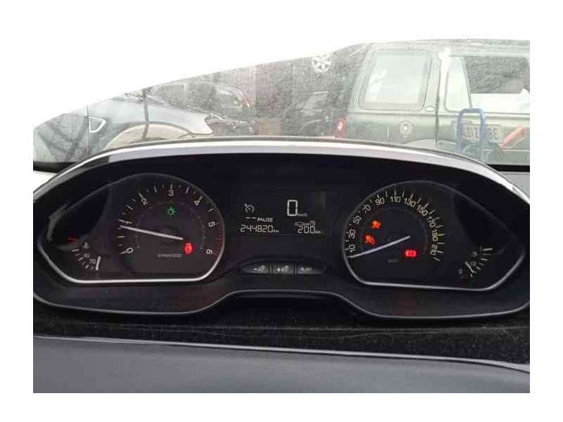 Recambio de cuadro instrumentos para peugeot 208 1.6 blue-hdi fap referencia OEM IAM 9813848980 - Blanco 7