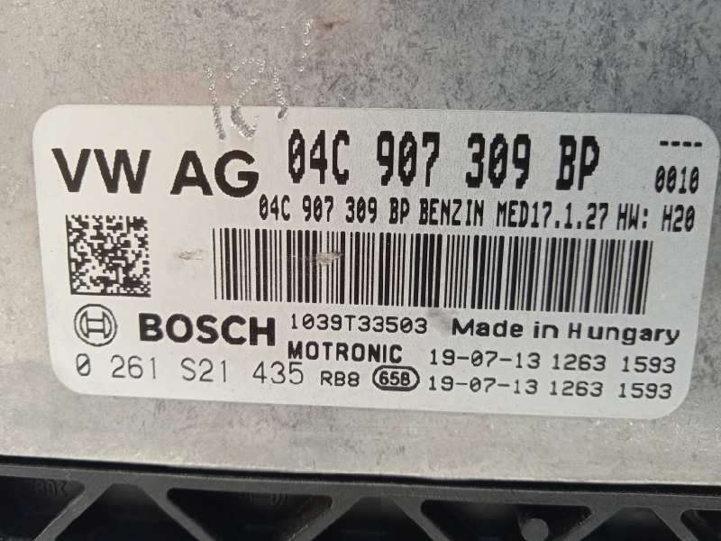 Recambio de centralita motor uce para volkswagen polo 1.0 tsi referencia OEM IAM 04C907309BP  0261S21435 - Negro 4