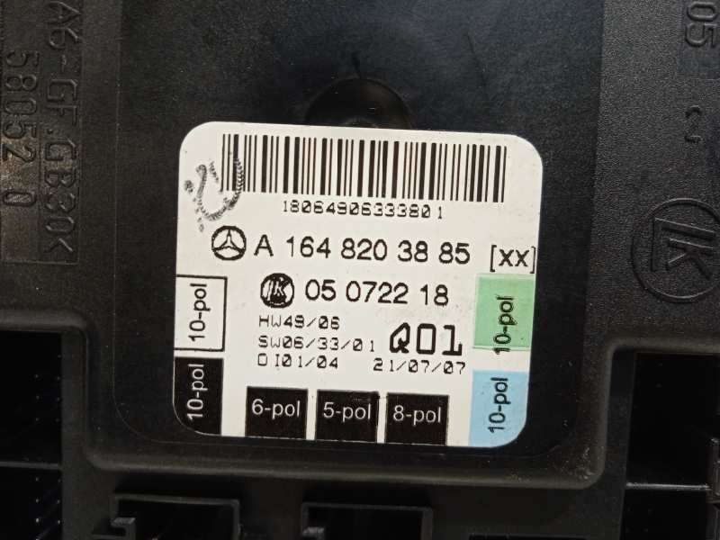 Recambio de centralita confort para mercedes-benz clase m (w164) 280 / 300 cdi (164.120) referencia OEM IAM A1648203885  1648203 4