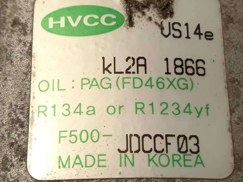 Recambio de compresor aire acondicionado para kia cee'd drive referencia OEM IAM 97701A6701  F500JDCCF03 - Rojo 6