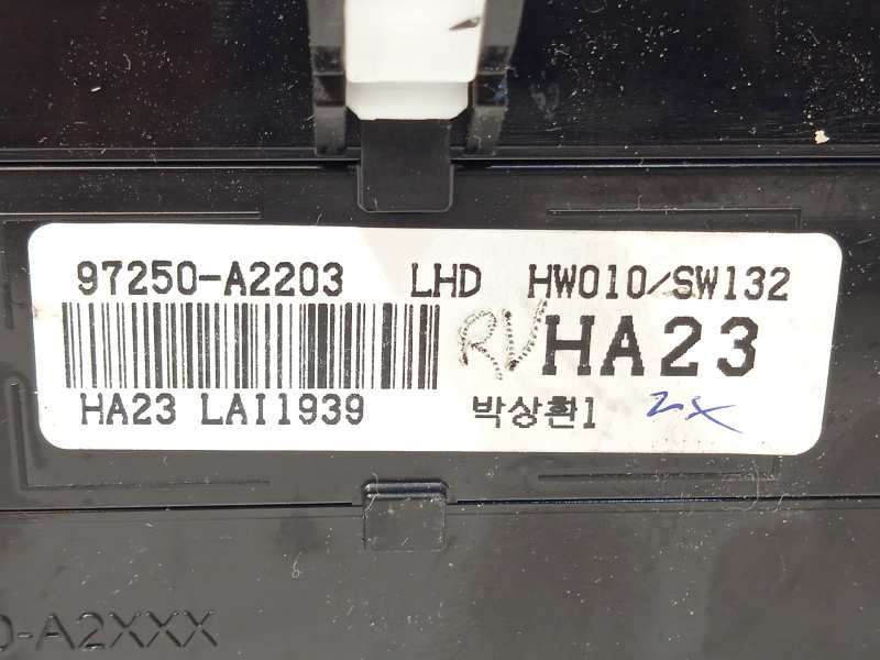Recambio de mando climatizador para kia cee'd drive referencia OEM IAM 97250A2203  97250A2203WK - Rojo 5