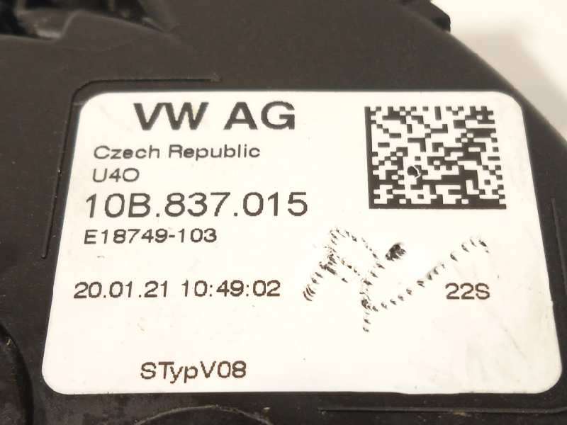 Recambio de cerradura puerta delantera izquierda para volkswagen t-cross 1.0 tsi referencia OEM IAM 10B837015 - Blanco 3