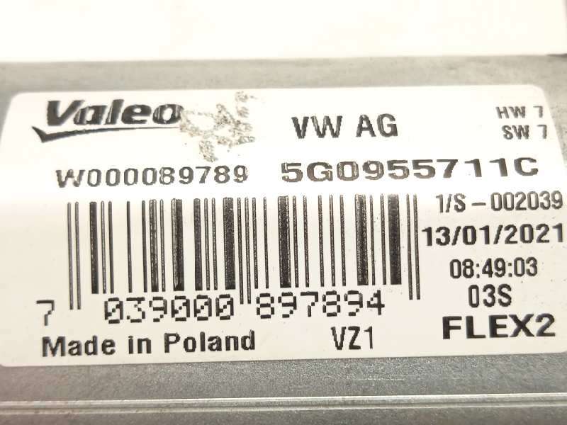 Recambio de motor limpia trasero para volkswagen t-cross 1.0 tsi referencia OEM IAM 5G0955711C  W000089789 - Blanco 4