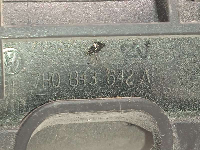 Recambio de maneta interior lateral derecha para volkswagen caddy ka/kb (2k) life referencia OEM IAM 7H0843642A - Negro 3