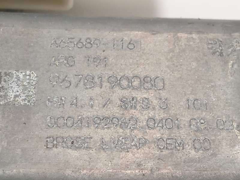 Recambio de elevalunas trasero izquierdo para peugeot 308 active referencia OEM IAM 9678190080  9816273680 - Gris 4