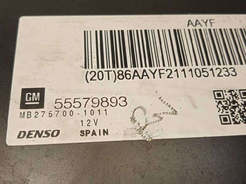 Recambio de centralita motor uce para opel astra j sports tourer enjoy referencia OEM IAM 55579893  2757001011 4
