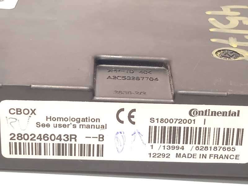 Recambio de modulo electronico para renault laguna coupe monaco gp referencia OEM IAM 280246043R - Gris 4