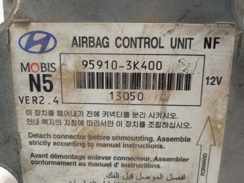 Recambio de centralita airbag para hyundai sonata (nf) 2.0 crdi comfort i referencia OEM IAM 959103K400 - Negro 4