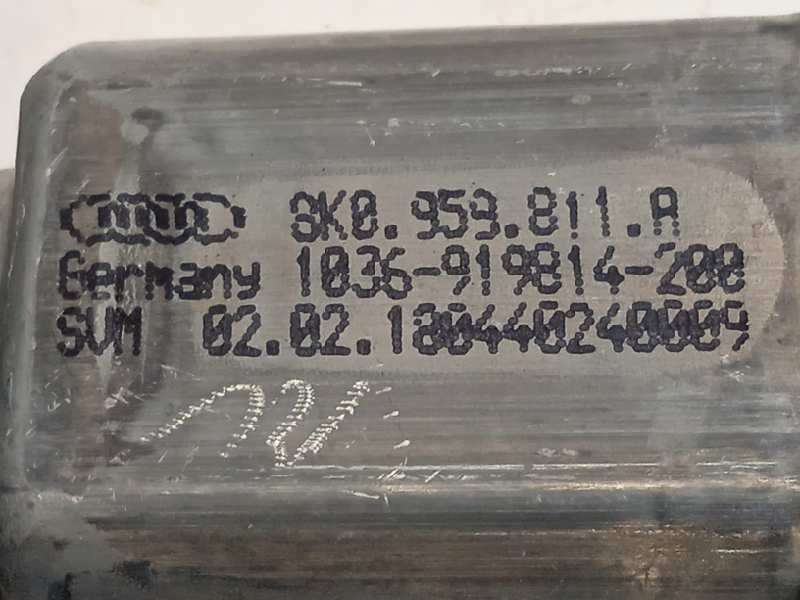 Recambio de elevalunas trasero izquierdo para audi q3 (8ug) attraction referencia OEM IAM 8U0839461 TR38U0839461 8K0959811A - Gris 5