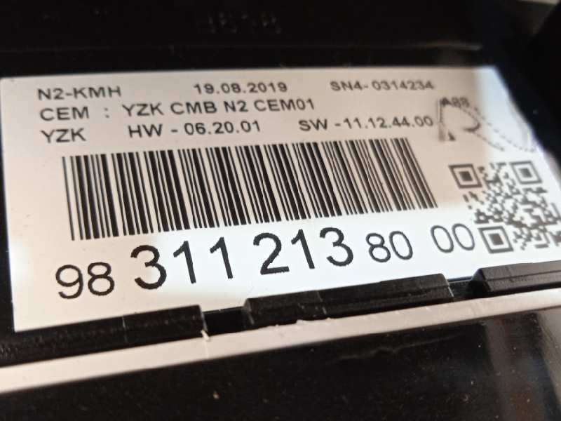Recambio de cuadro instrumentos para citroën c3 aircross feel referencia OEM IAM 9831121380 7