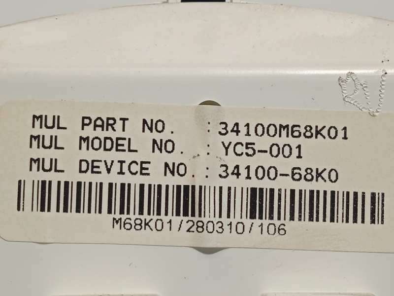 Recambio de cuadro instrumentos para suzuki alto amf 310 1.0 12v cat referencia OEM IAM 34100M68K01  3410068K0 - Rojo 6