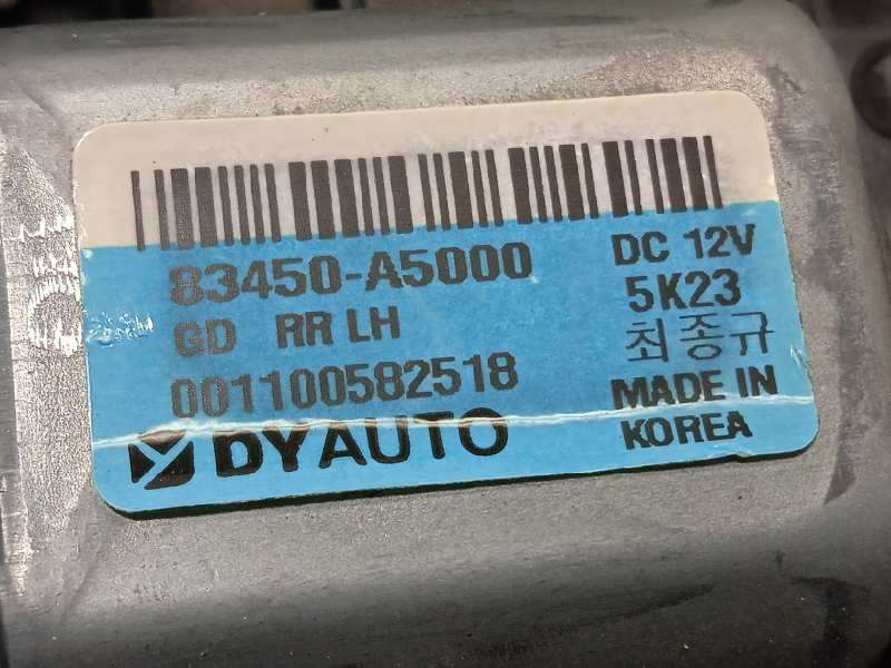 Recambio de elevalunas trasero izquierdo para hyundai i30 (gd) 1.4 cat referencia OEM IAM 83470A6020  83450A5000 - Gris 3