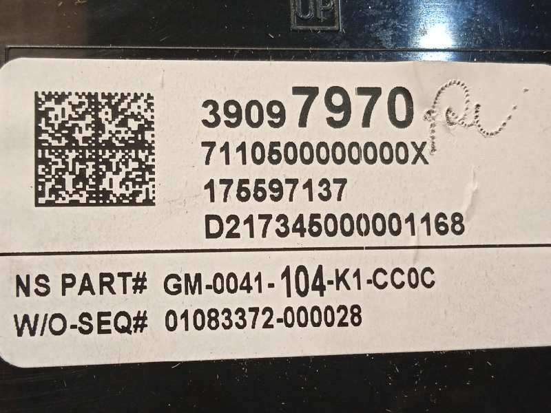 Recambio de cuadro instrumentos para opel astra k sports tourer dynamic start/stop referencia OEM IAM 39097970 6