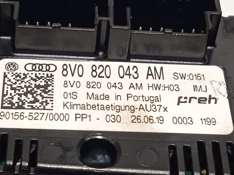 Recambio de mando climatizador para audi a3 sedán (8vm) referencia OEM IAM 8V0820043AM - Rojo 5