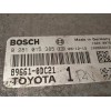 Recambio de centralita motor uce para toyota yaris 1.4 turbodiesel cat referencia OEM IAM 896610DC21  0281015385