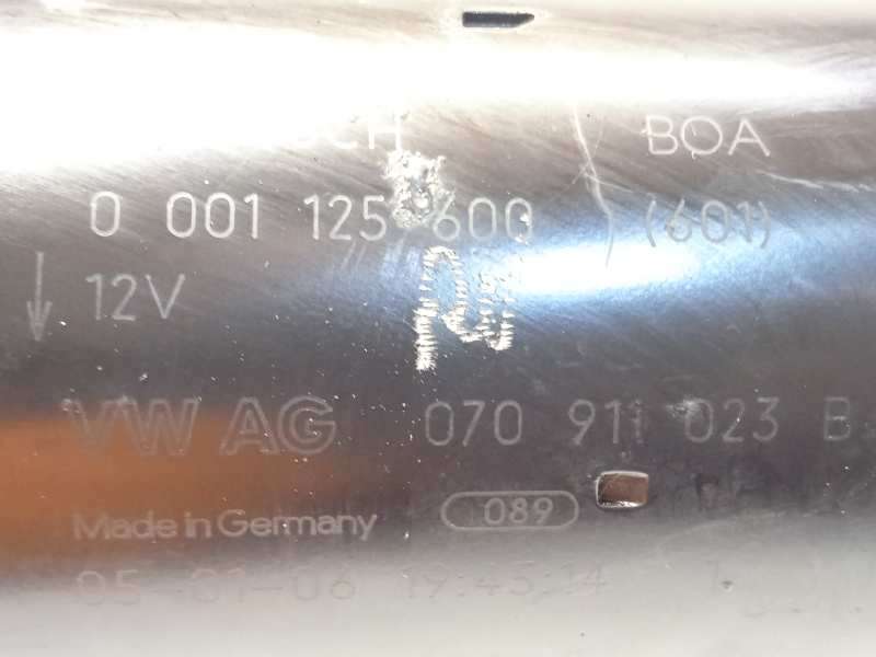 Recambio de motor arranque para volkswagen touareg (7la) tdi r5 referencia OEM IAM 070911023B  0001125600 - Negro 5