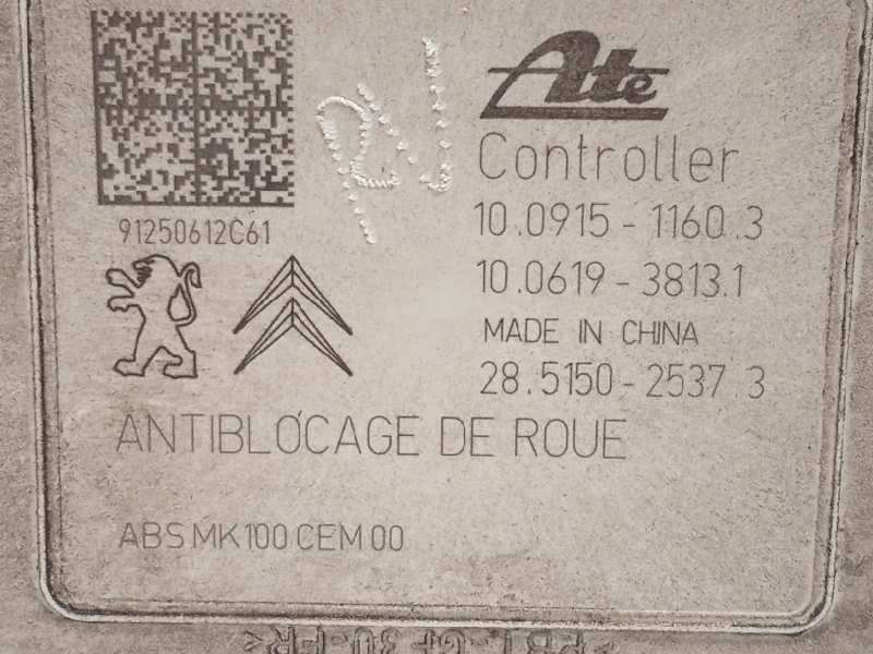 Recambio de abs para citroën c3 tonic referencia OEM IAM 9678416180 10091511603 10022000664 - Negro 5