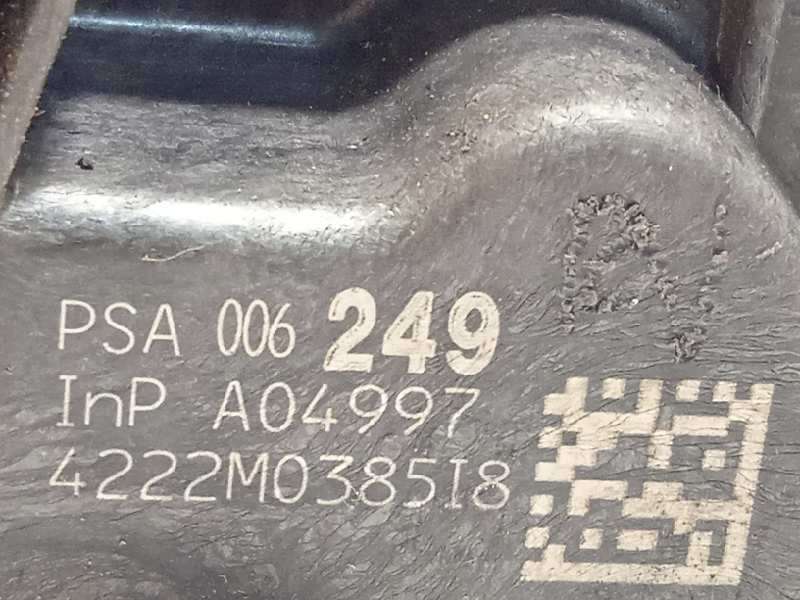 Recambio de cerradura puerta trasera derecha para citroën c3 tonic referencia OEM IAM 006249  9800624980 - Negro 4