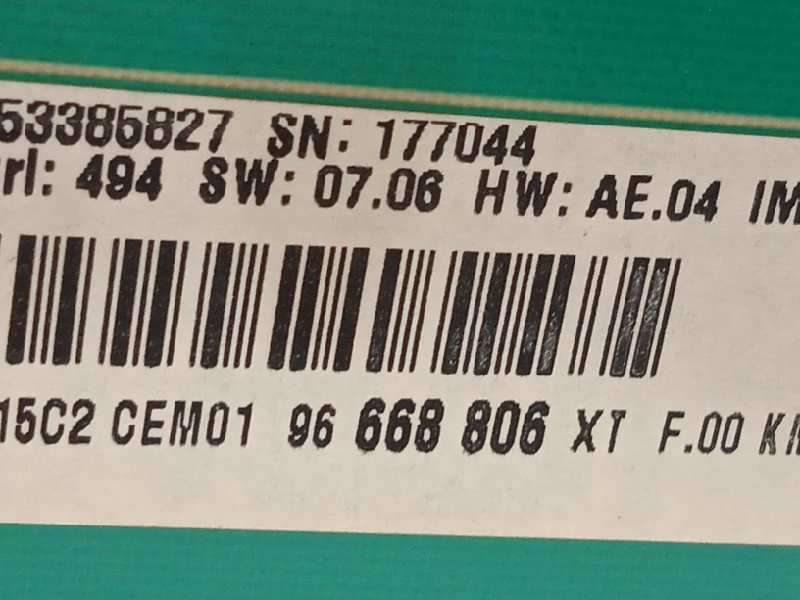 Recambio de cuadro instrumentos para citroën c3 tonic referencia OEM IAM 96668806XT  98041181XT - Negro 5