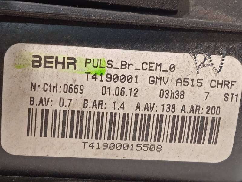 Recambio de motor calefaccion para citroën c3 tonic referencia OEM IAM T4190001  6441CR - Negro 4