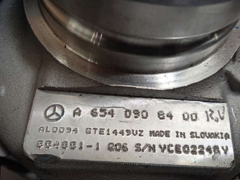 Recambio de turbocompresor para mercedes-benz clase a (bm 177) 2.0 cdi cat referencia OEM IAM A6540908400 8