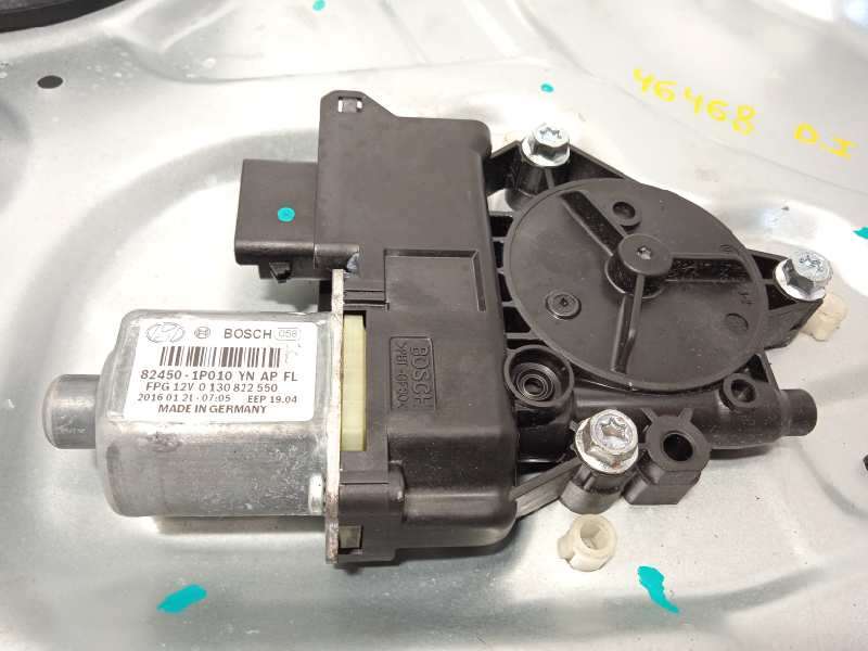 Recambio de elevalunas delantero izquierdo para hyundai ix20 crdi cat referencia OEM IAM 824701K010 0130822550 824501P010 - Rojo 2