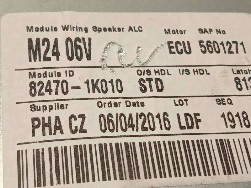 Recambio de elevalunas delantero izquierdo para hyundai ix20 crdi cat referencia OEM IAM 824701K010 0130822550 824501P010 - Rojo 3