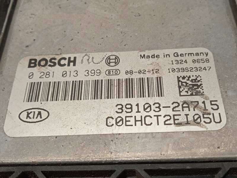 Recambio de centralita motor uce para kia cee'd 1.6 crdi cat referencia OEM IAM 391032A715  0281013399 - Negro 4