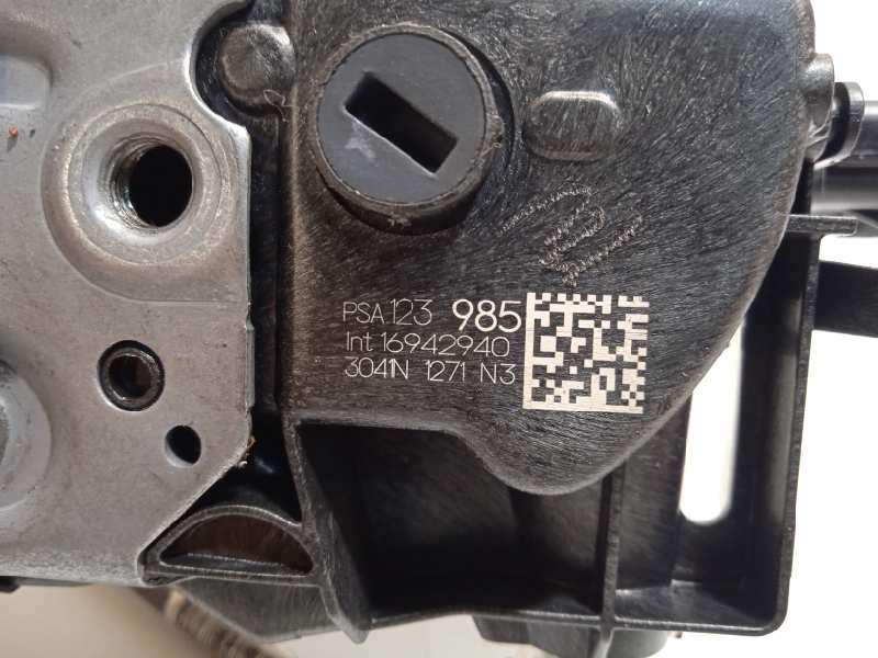 Recambio de cerradura puerta trasera izquierda para citroën c3 1.2 12v vti / puretech referencia OEM IAM 123985  9812398580 - Gris 4
