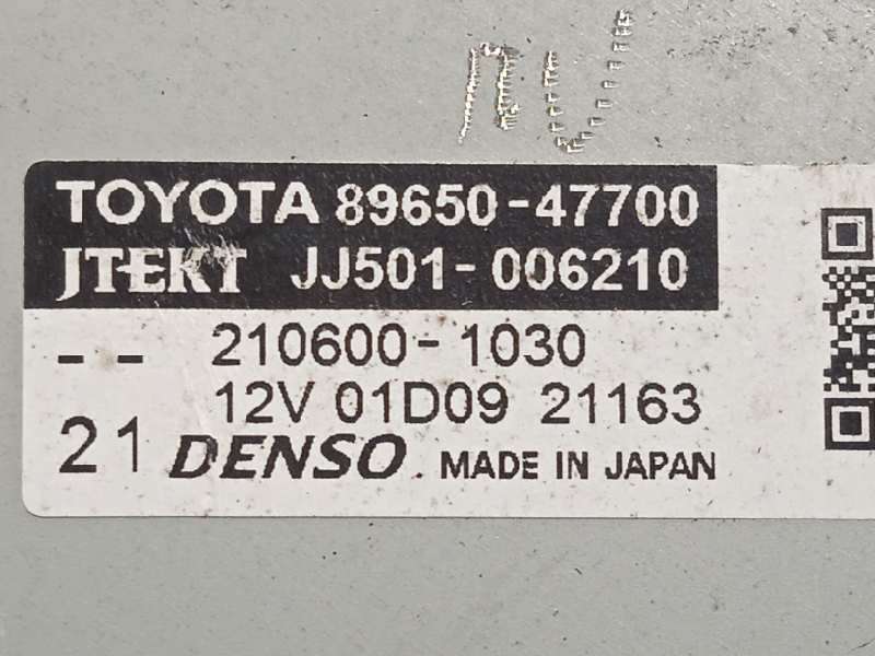Recambio de columna direccion para toyota prius (zvw50) basis referencia OEM IAM 8965047700 4525047350 - Negro 5