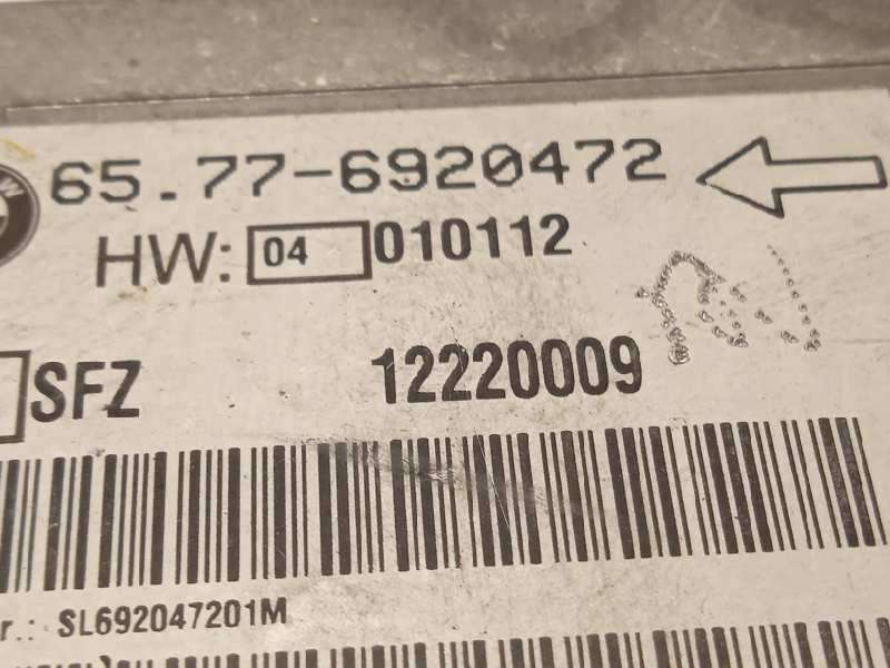 Recambio de centralita airbag para bmw serie 7 (e65/e66) 745i referencia OEM IAM 65776920472 - Negro 4