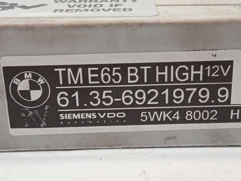 Recambio de centralita confort para bmw serie 7 (e65/e66) 745i referencia OEM IAM 61356921979 - Negro 3