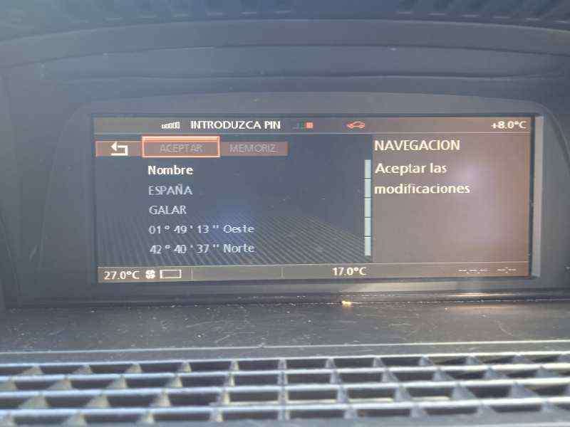 Recambio de pantalla multifuncion para bmw serie 7 (e65/e66) 745i referencia OEM IAM 65826923038  6923038 - Negro 5