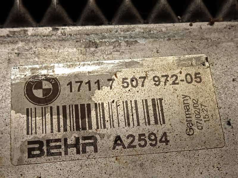 Recambio de radiador agua para bmw serie 7 (e65/e66) 745i referencia OEM IAM 17117507972  17117585440 - Negro 4
