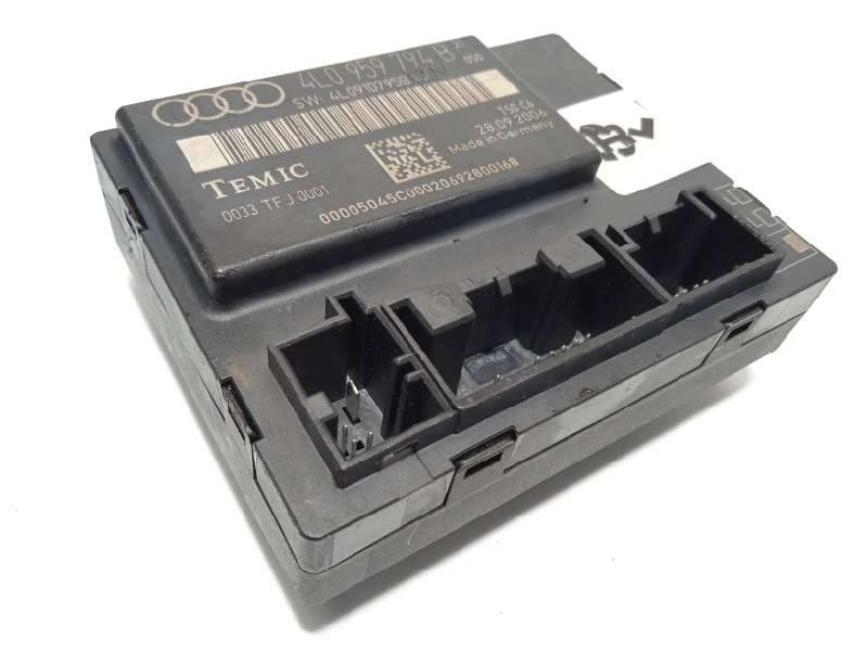 Recambio de centralita confort para audi q7 (4l) 3.0 tdi referencia OEM IAM 4L0959794B - Negro 2