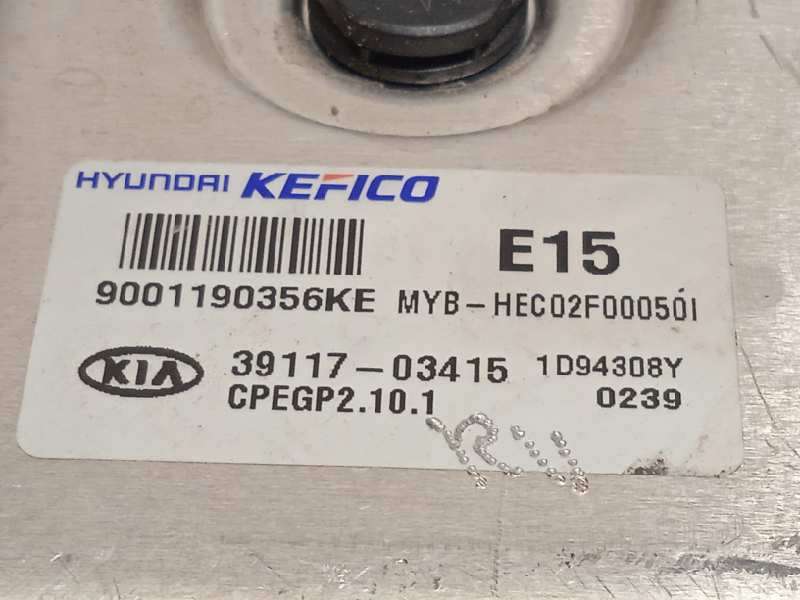Recambio de centralita motor uce para kia rio (yb) 1.2 cat referencia OEM IAM 3911703415 - Rojo 5