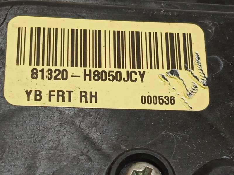 Recambio de cerradura puerta delantera derecha para kia rio (yb) 1.2 cat referencia OEM IAM 81320H8050JCY  81320H8050 - Rojo 4