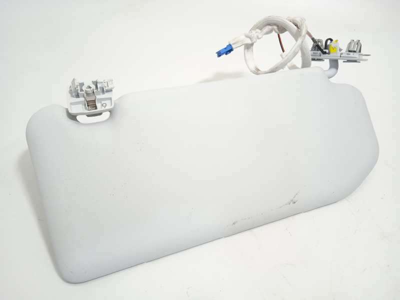Recambio de parasol izquierdo para opel grandland x referencia OEM IAM NOREF - Blanco 2